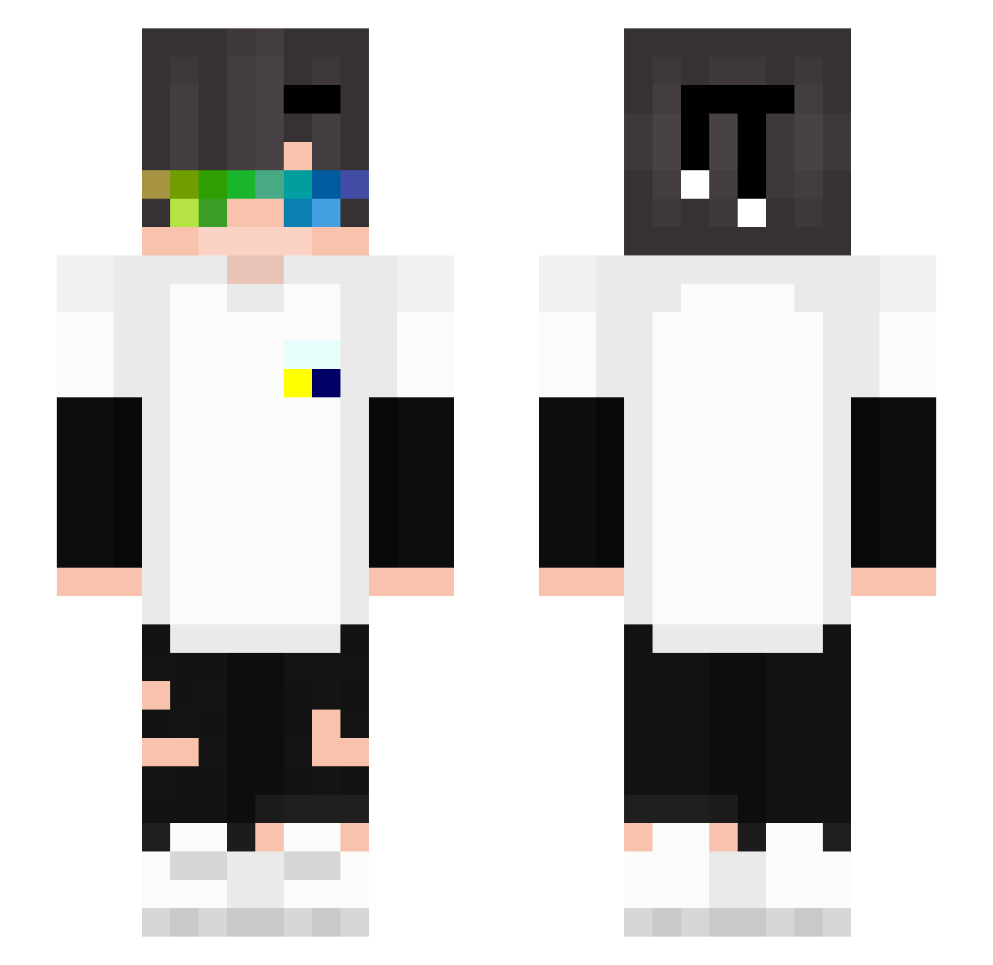 marcemansur - rainbow glasses Minecraft skin