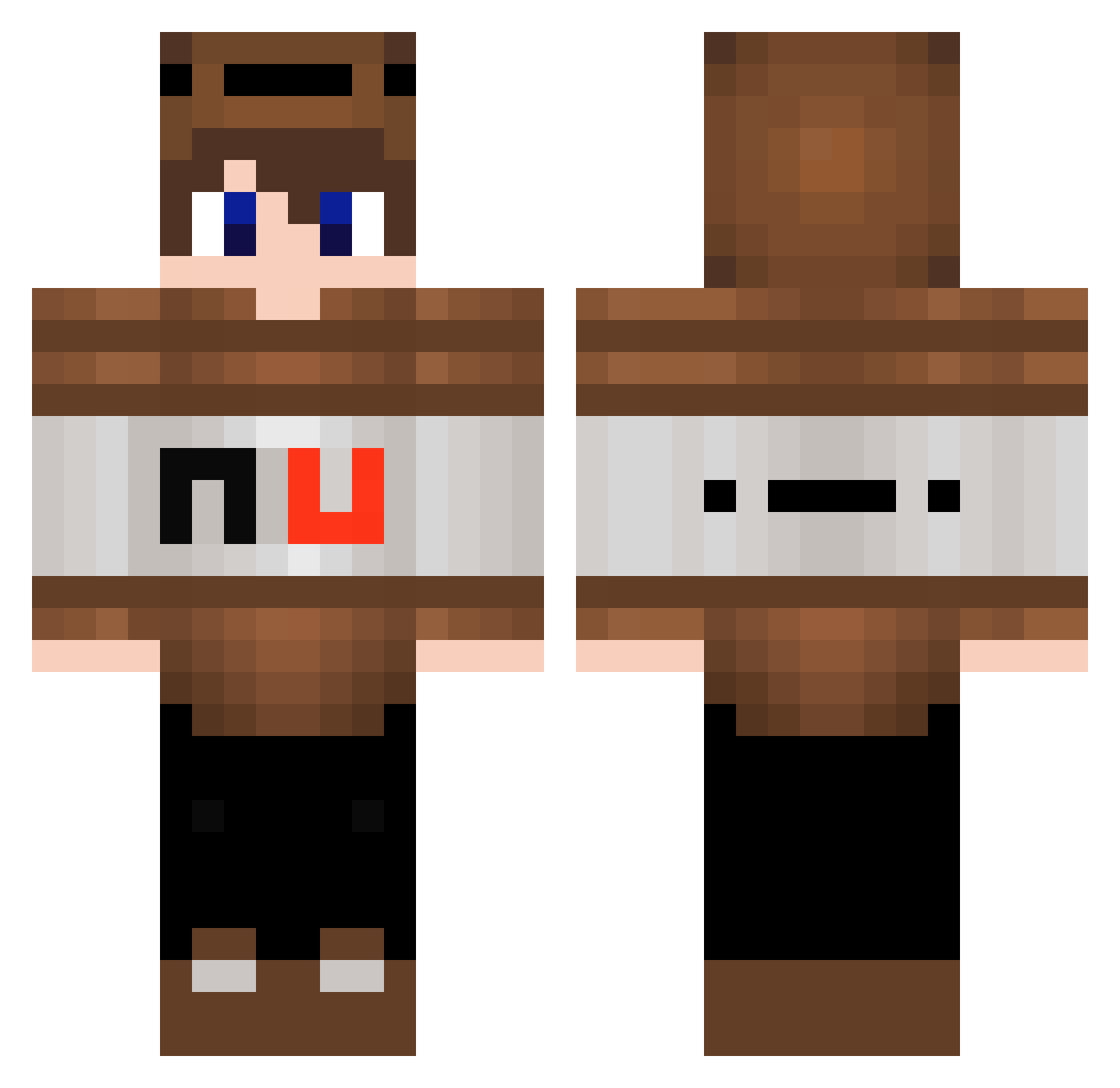Max_Zander Minecraft skin, front and back view
