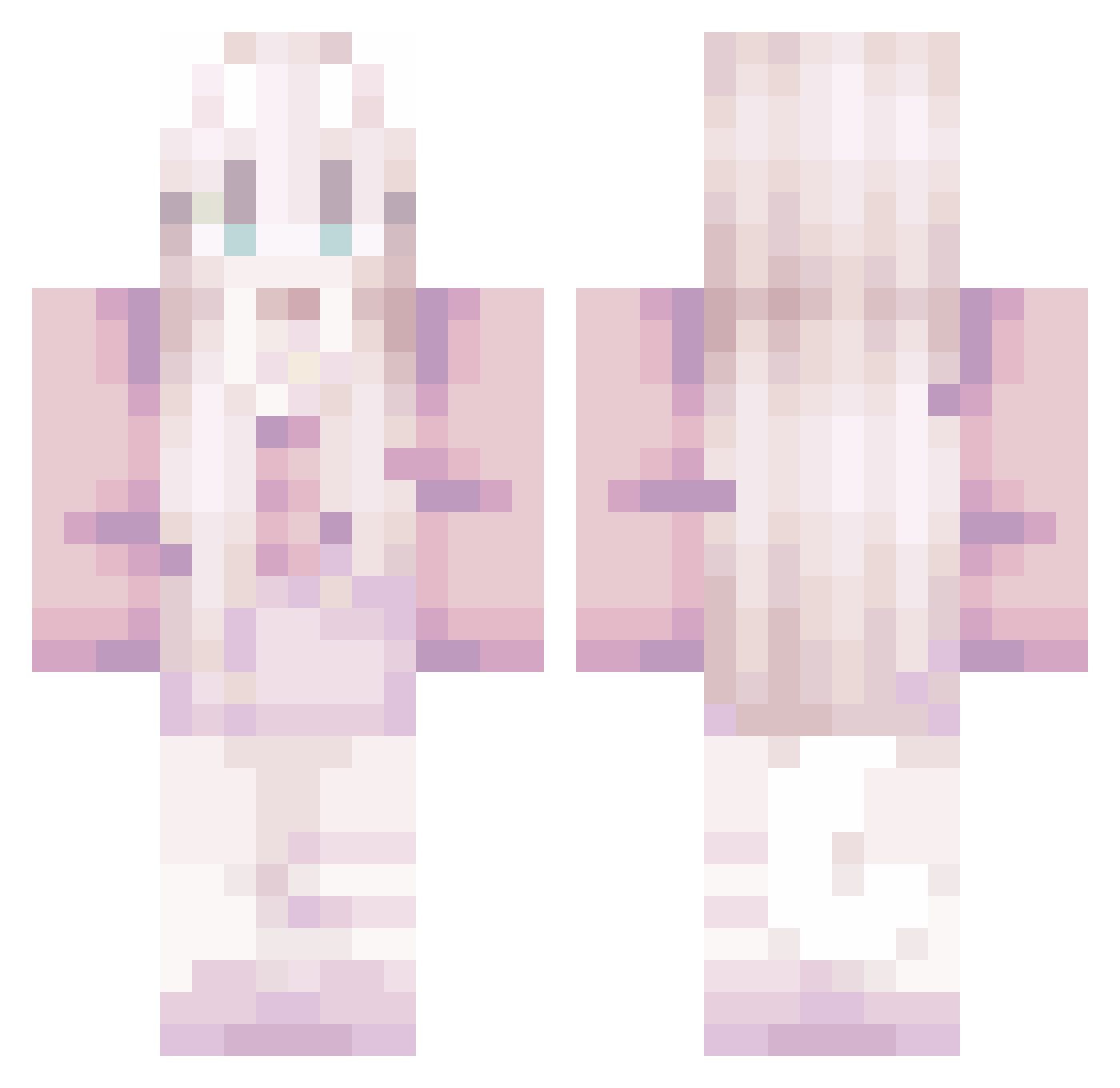 hohoho033 Minecraft skin, front and back view