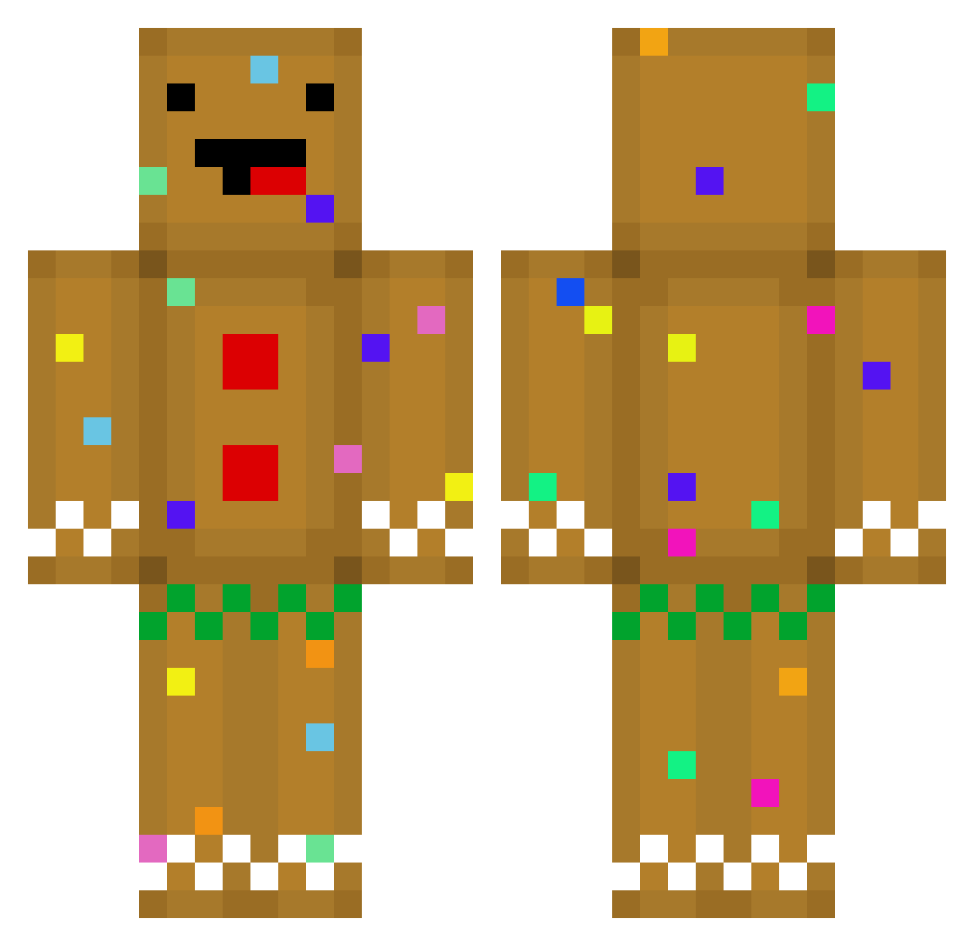 BlAdE_WaLtEr Minecraft skin, front and back view