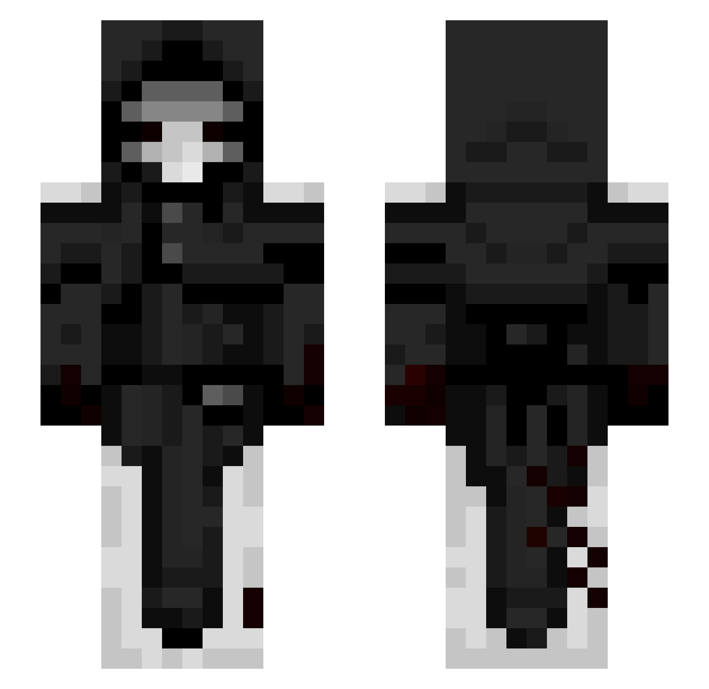 loafy_417 Minecraft skin, front and back view