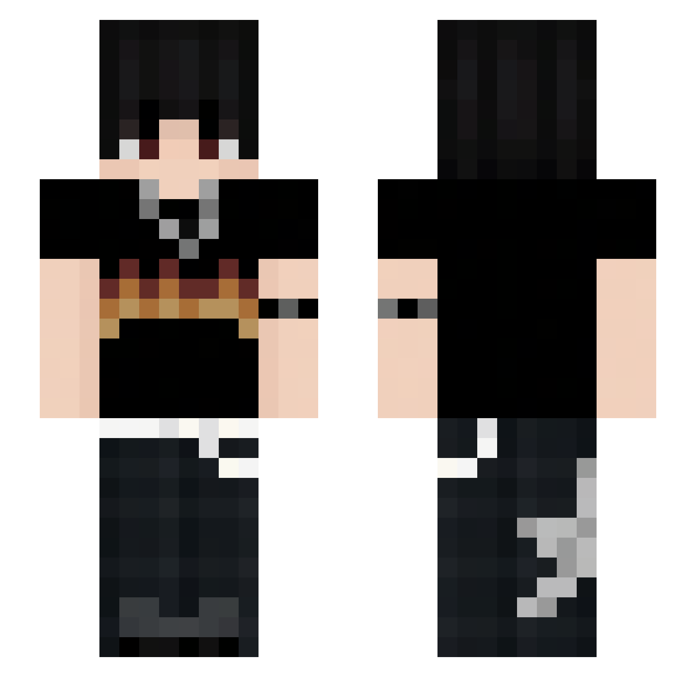 shayan2029 Minecraft skin, front and back view