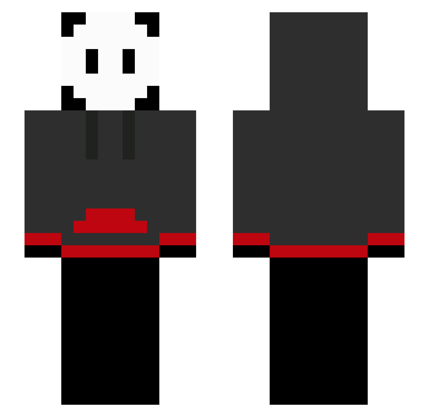Thatguyfroze Minecraft skin, front and back view