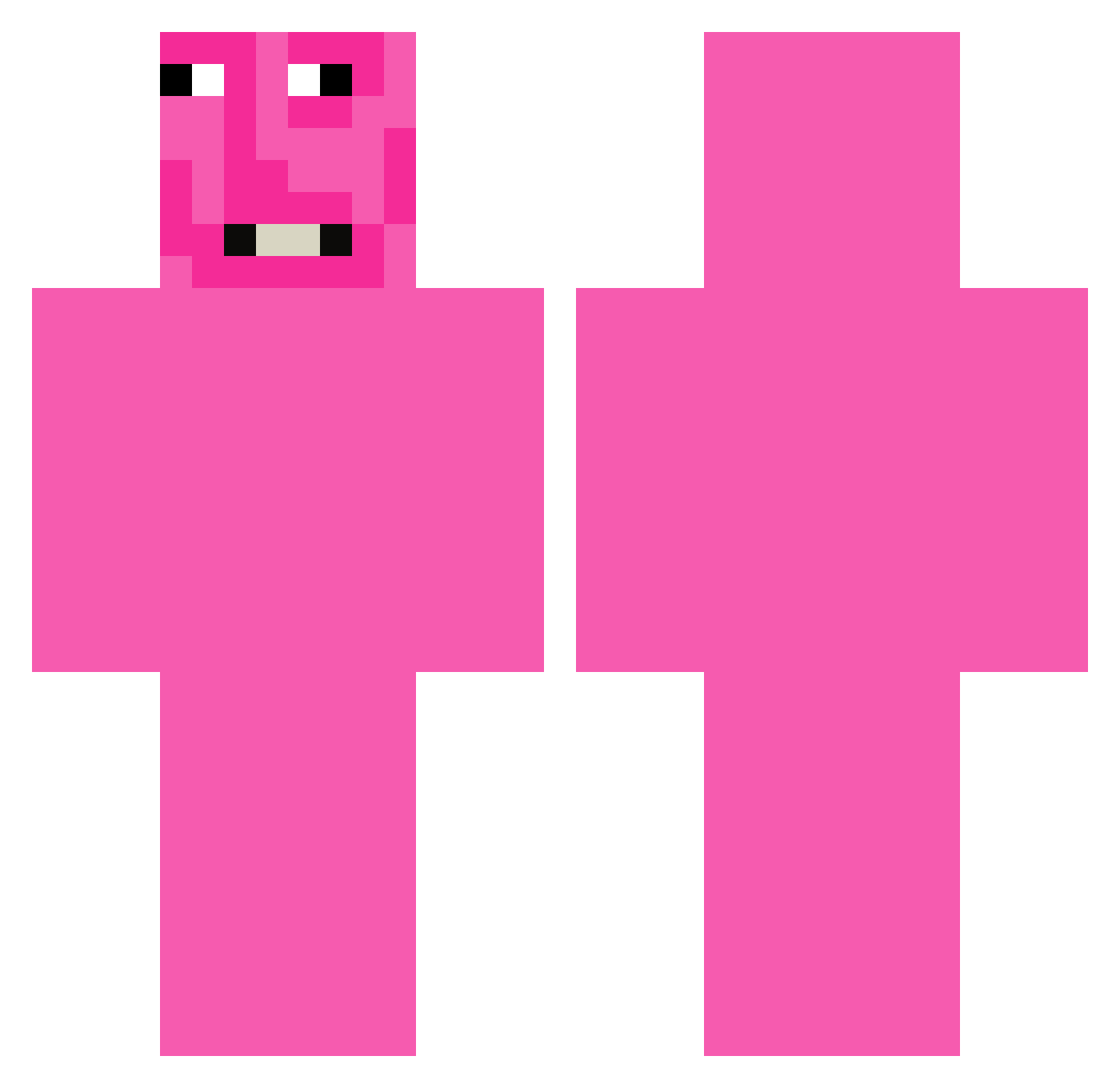 Maphis_2217 Minecraft skin, front and back view