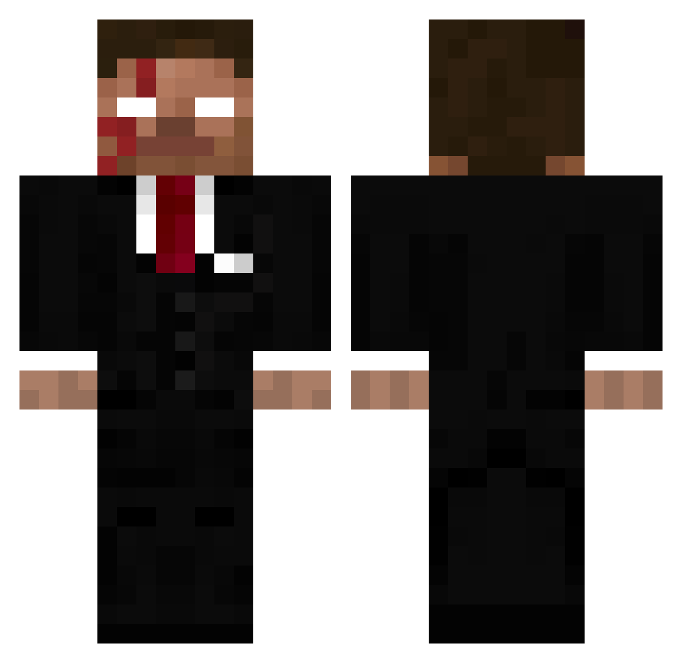 _Mxtteo_ Minecraft skin, front and back view