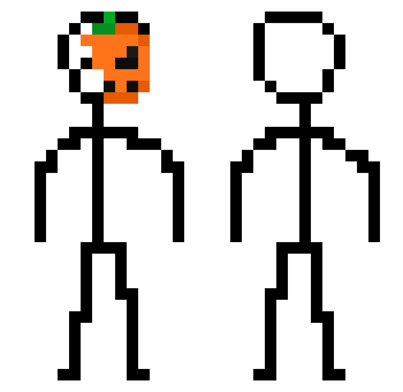 alexno3108 Minecraft skin, front and back view