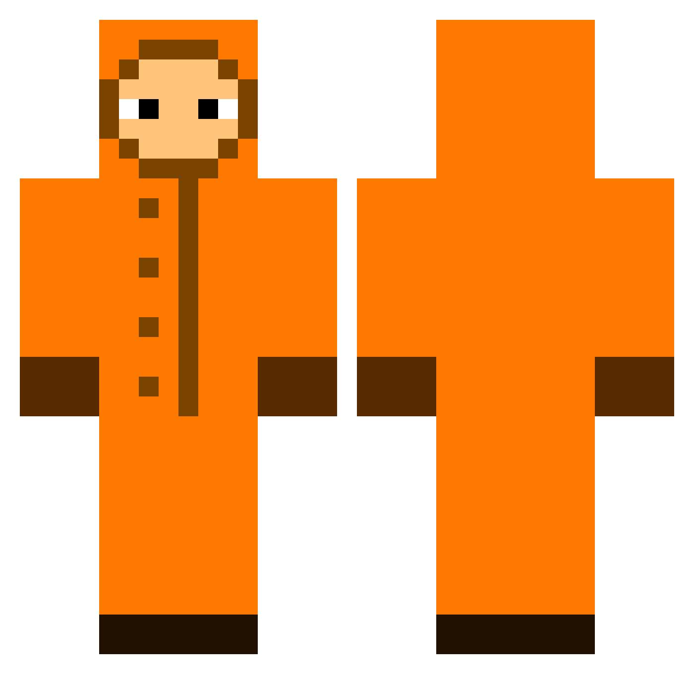 _MrKenny_ Minecraft skin, front and back view