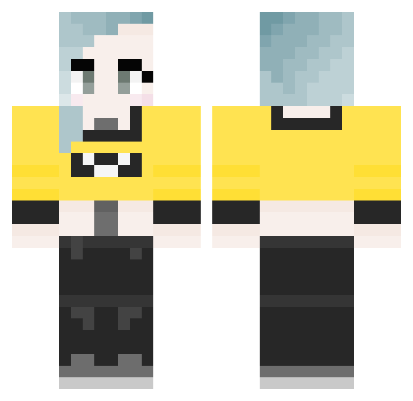 m0tor2tempos Minecraft skin, front and back view