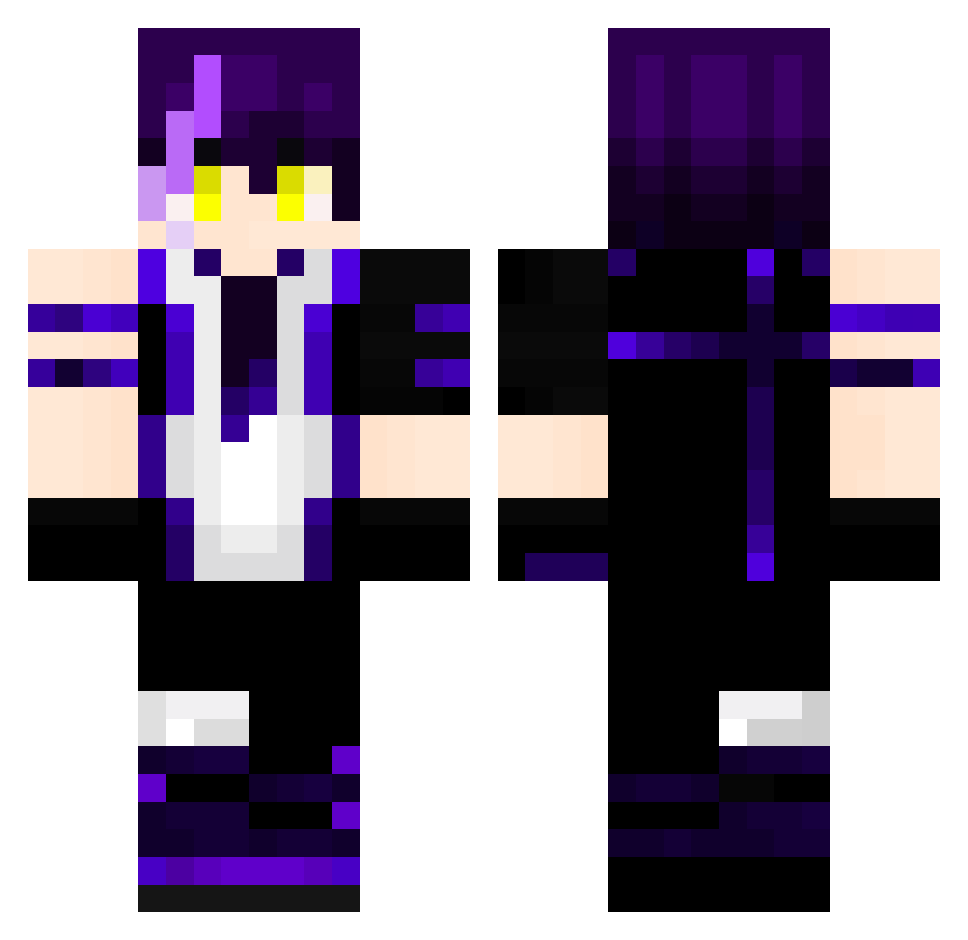 Typez_AD Minecraft skin, front and back view