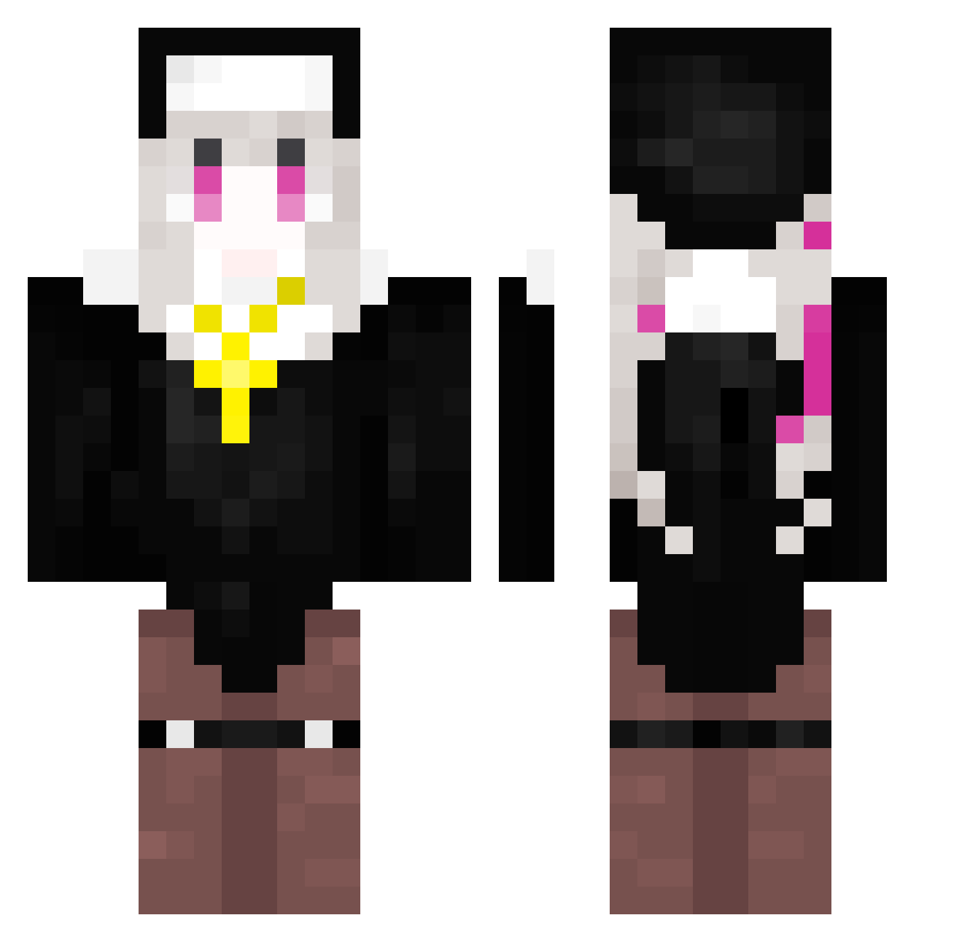 KhanofTheSteppe Minecraft skin, front and back view