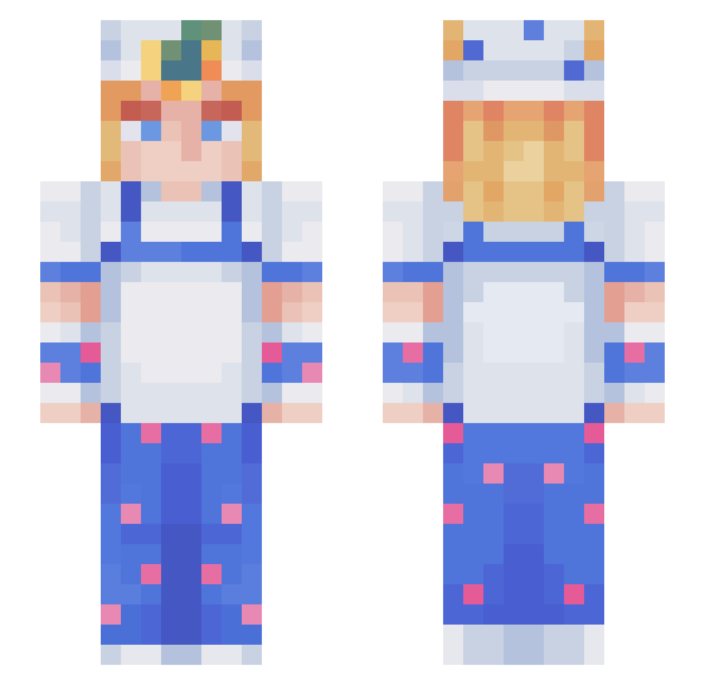 Mr__CrypTic Minecraft skin, front and back view