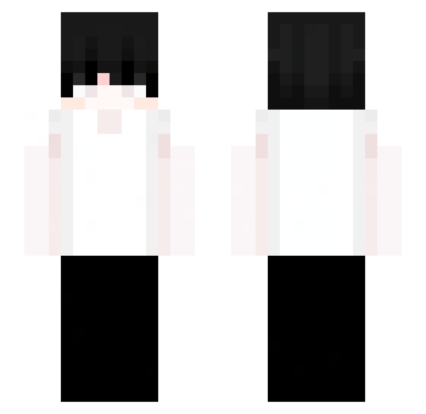 Sajan6948 Minecraft skin, front and back view
