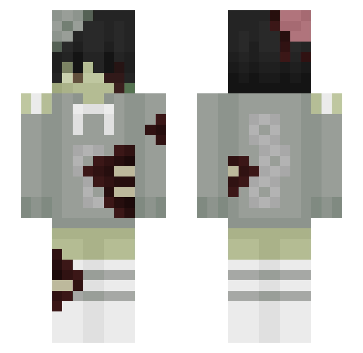 _Jest3r_ Minecraft skin, front and back view