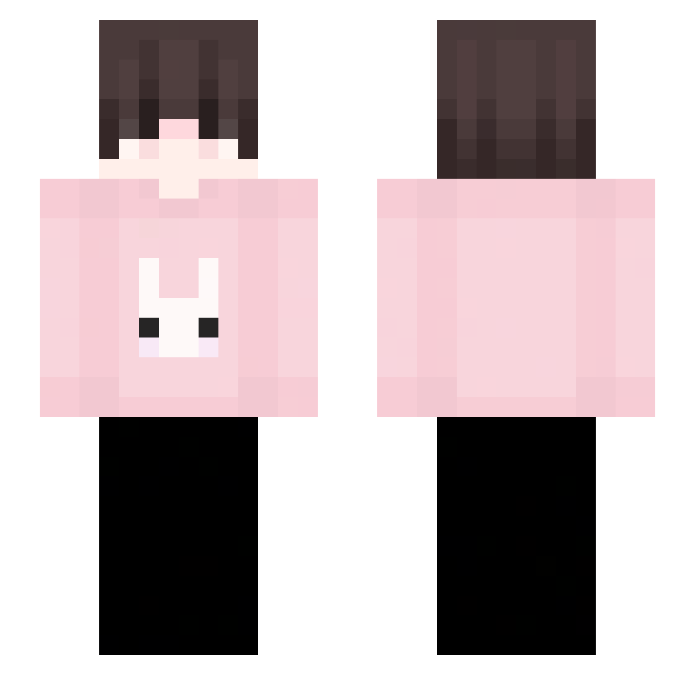 jhanlopez Minecraft skin, front and back view