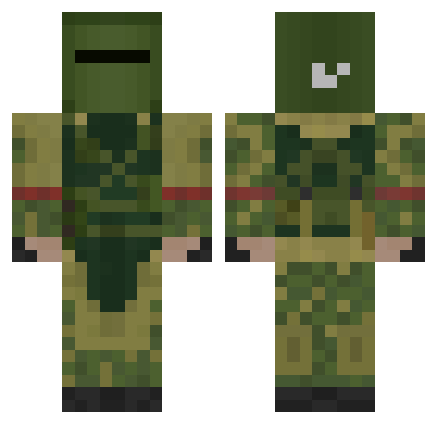 __sunchip__ Minecraft skin, front and back view