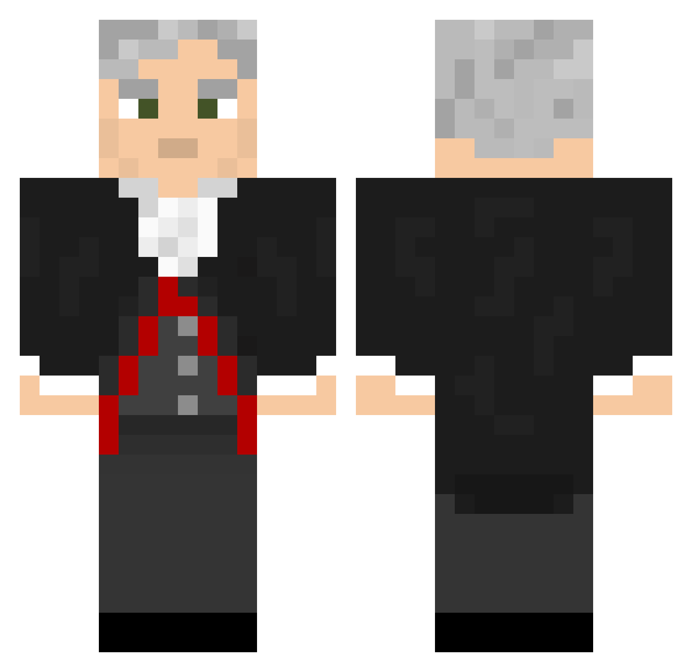 BIG_CARL Minecraft skin, front and back view