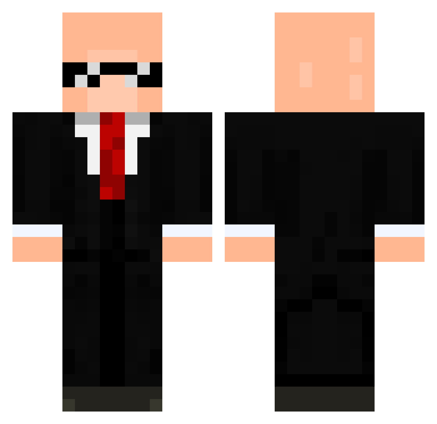 Farrix_21 Minecraft skin, front and back view