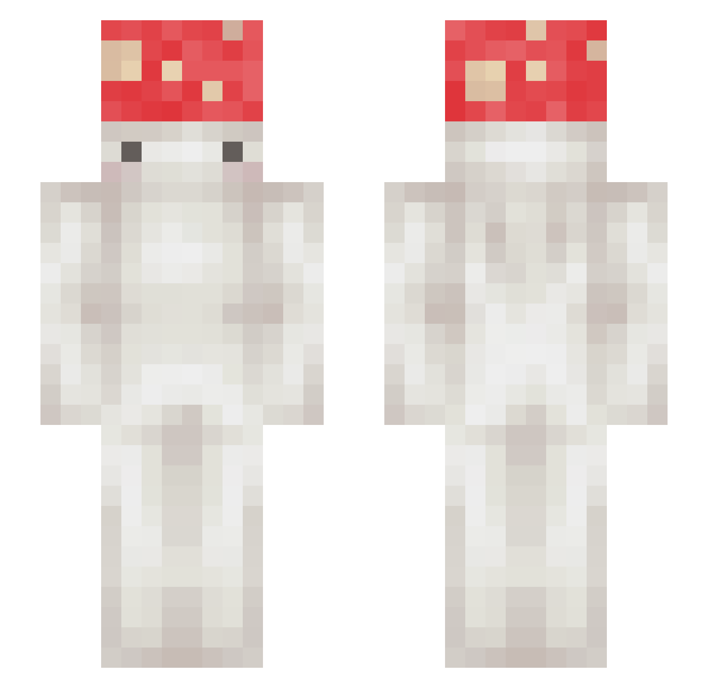 shwerbl Minecraft skin, front and back view