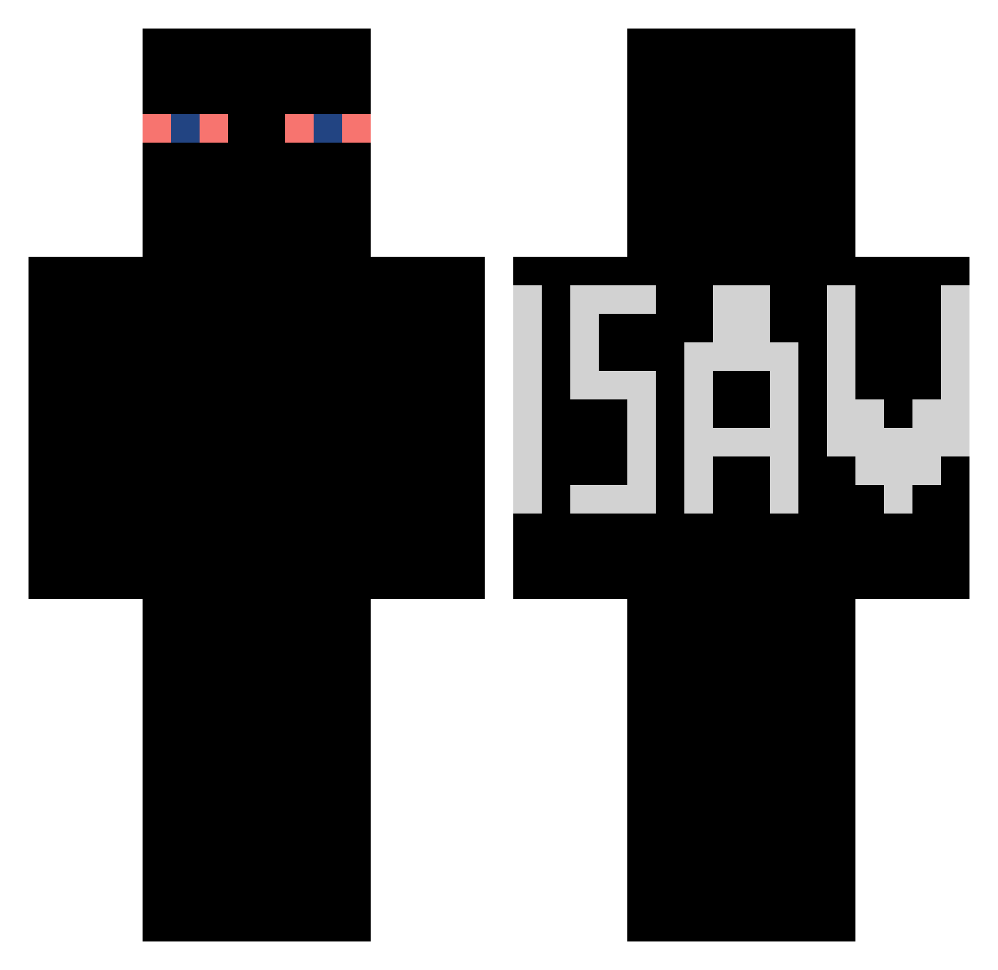 iwo_ Minecraft skin, front and back view