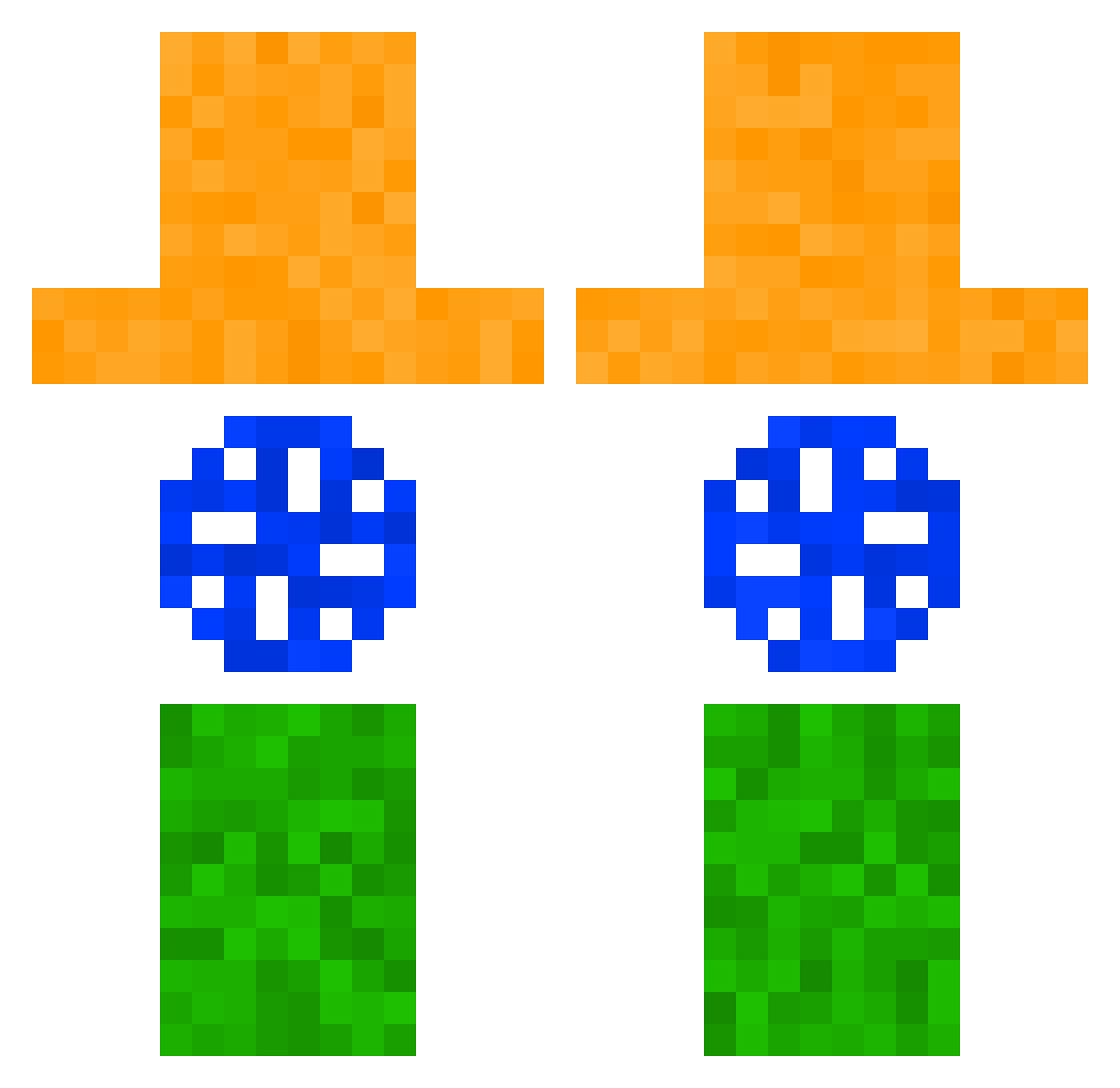 munjeet Minecraft skin, front and back view