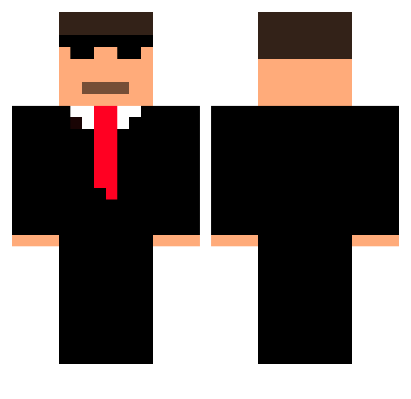 wdgalaxy217_ Minecraft skin, front and back view