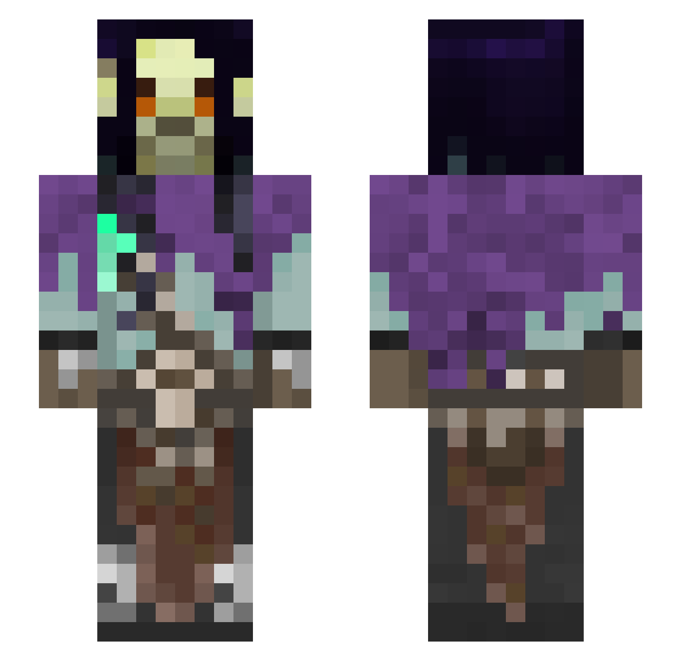 Sysmic_ - critical role Minecraft skin