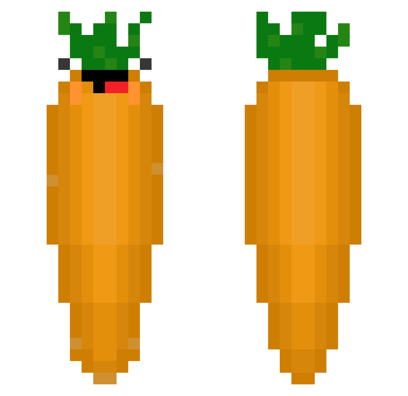 Zyxo_DK Minecraft skin, front and back view