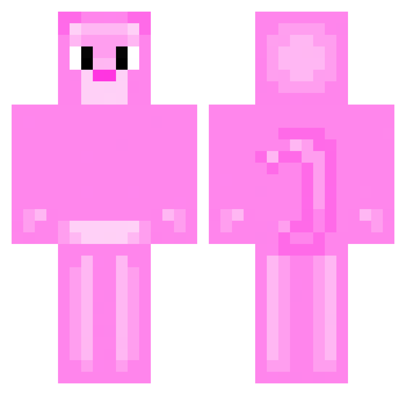 Sharky_3545 Minecraft skin, front and back view