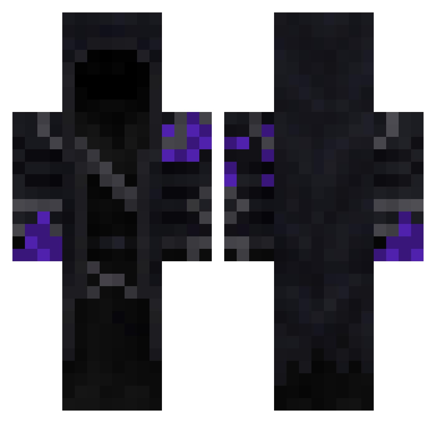 IM_TSE Minecraft skin, front and back view