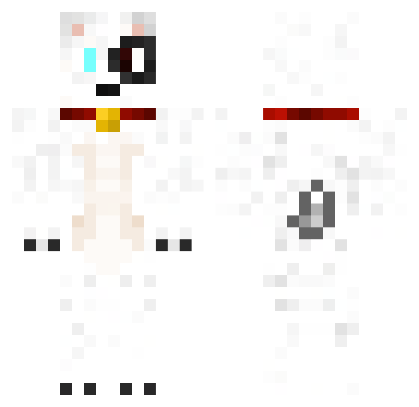 JOAQUIN2816 Minecraft skin, front and back view