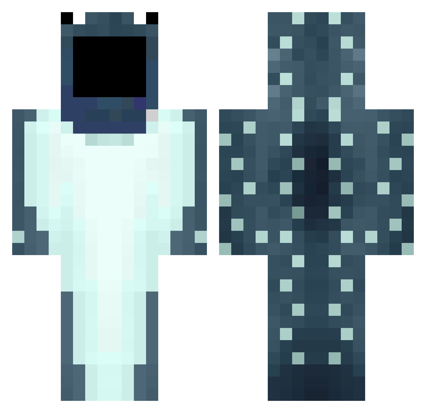 LILLEVINNE101 Minecraft skin, front and back view