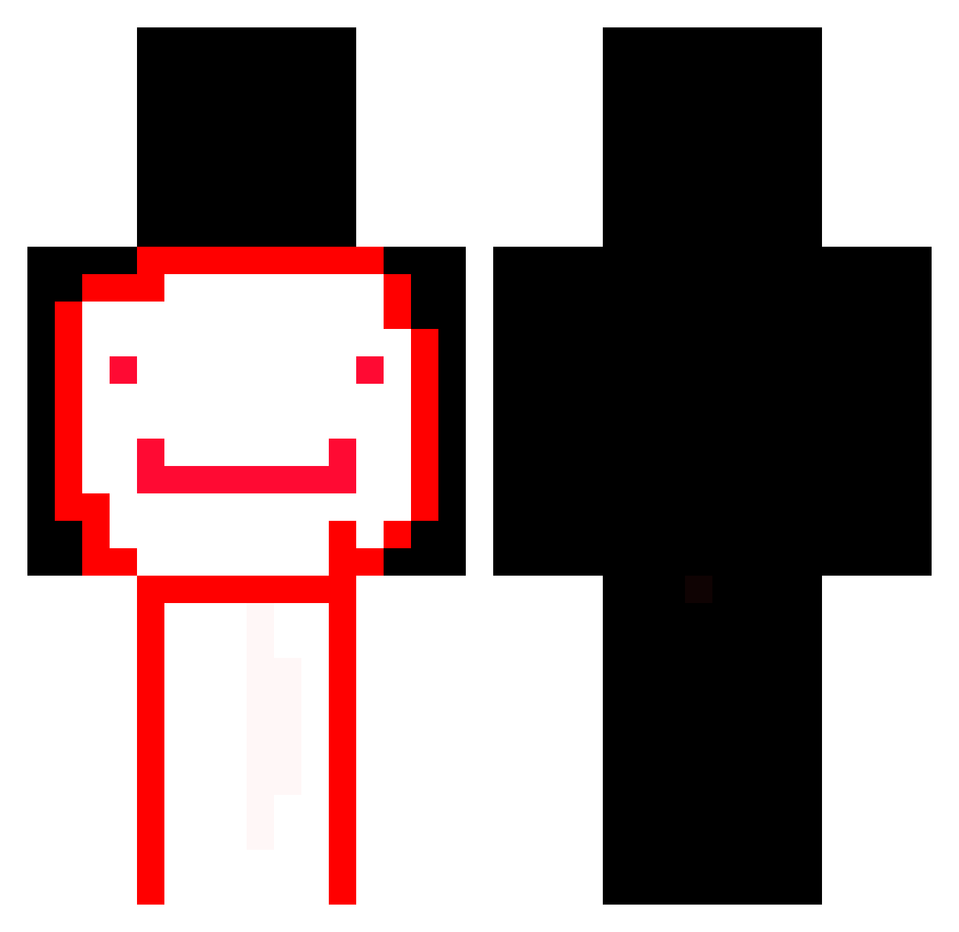 _Ced Minecraft skin, front and back view