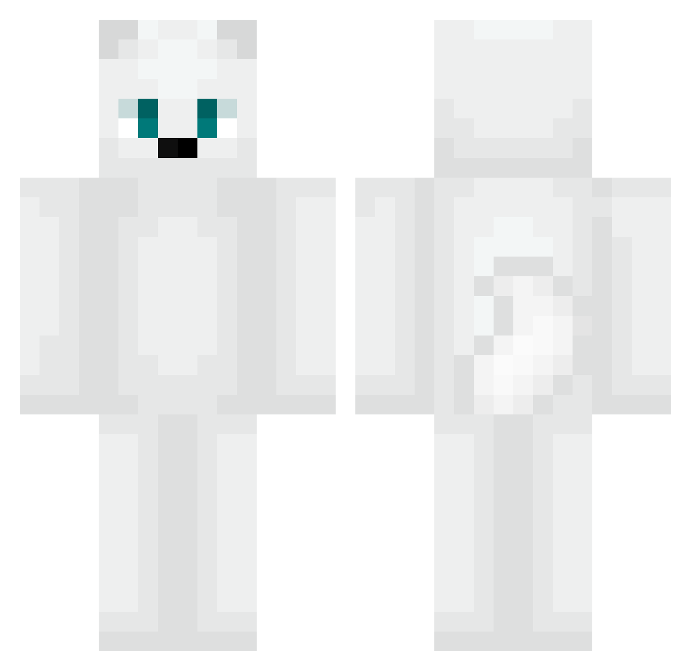 _VaLenTin_ Minecraft skin, front and back view