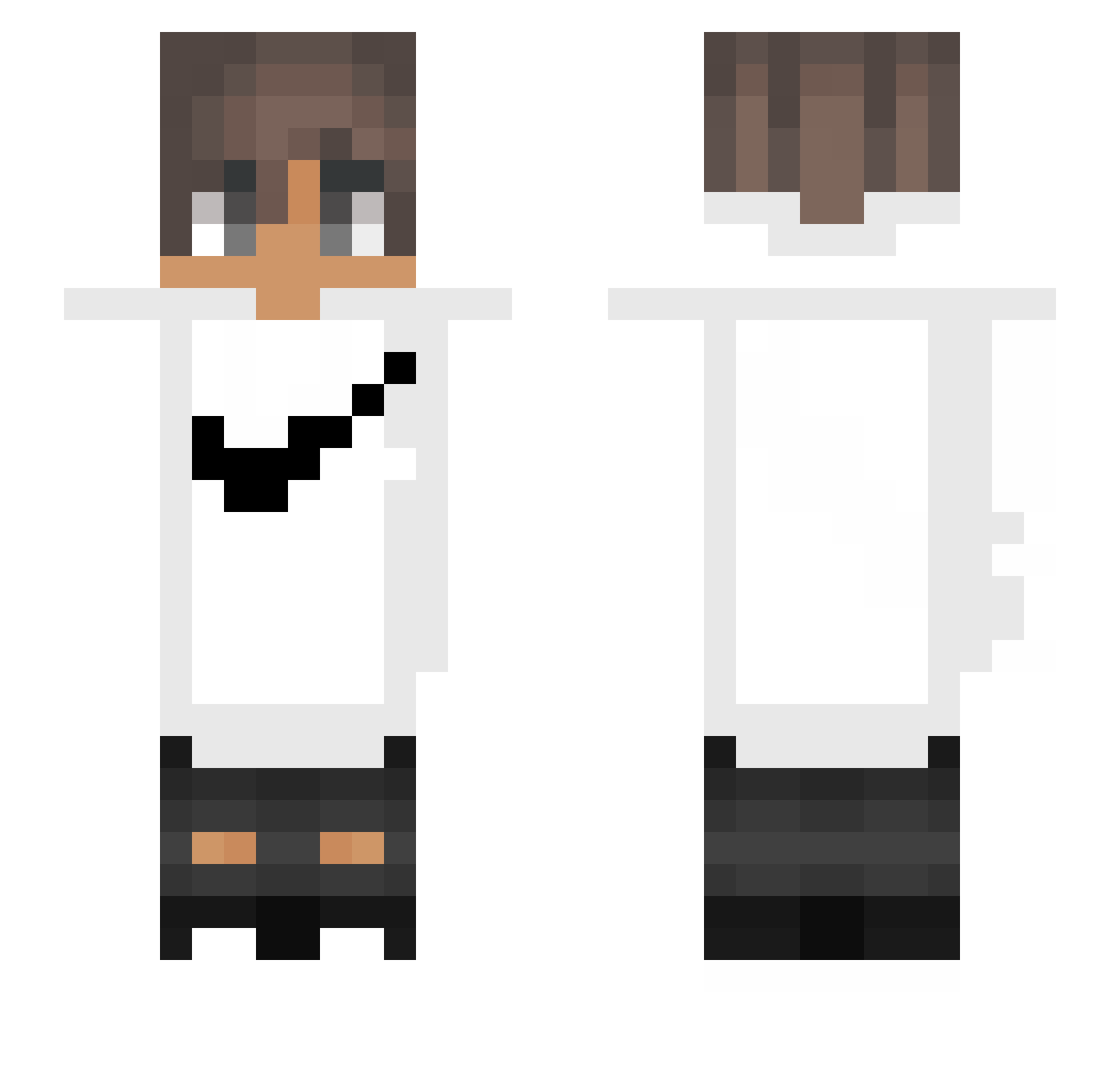TTVsweatyboi87 Minecraft skin, front and back view