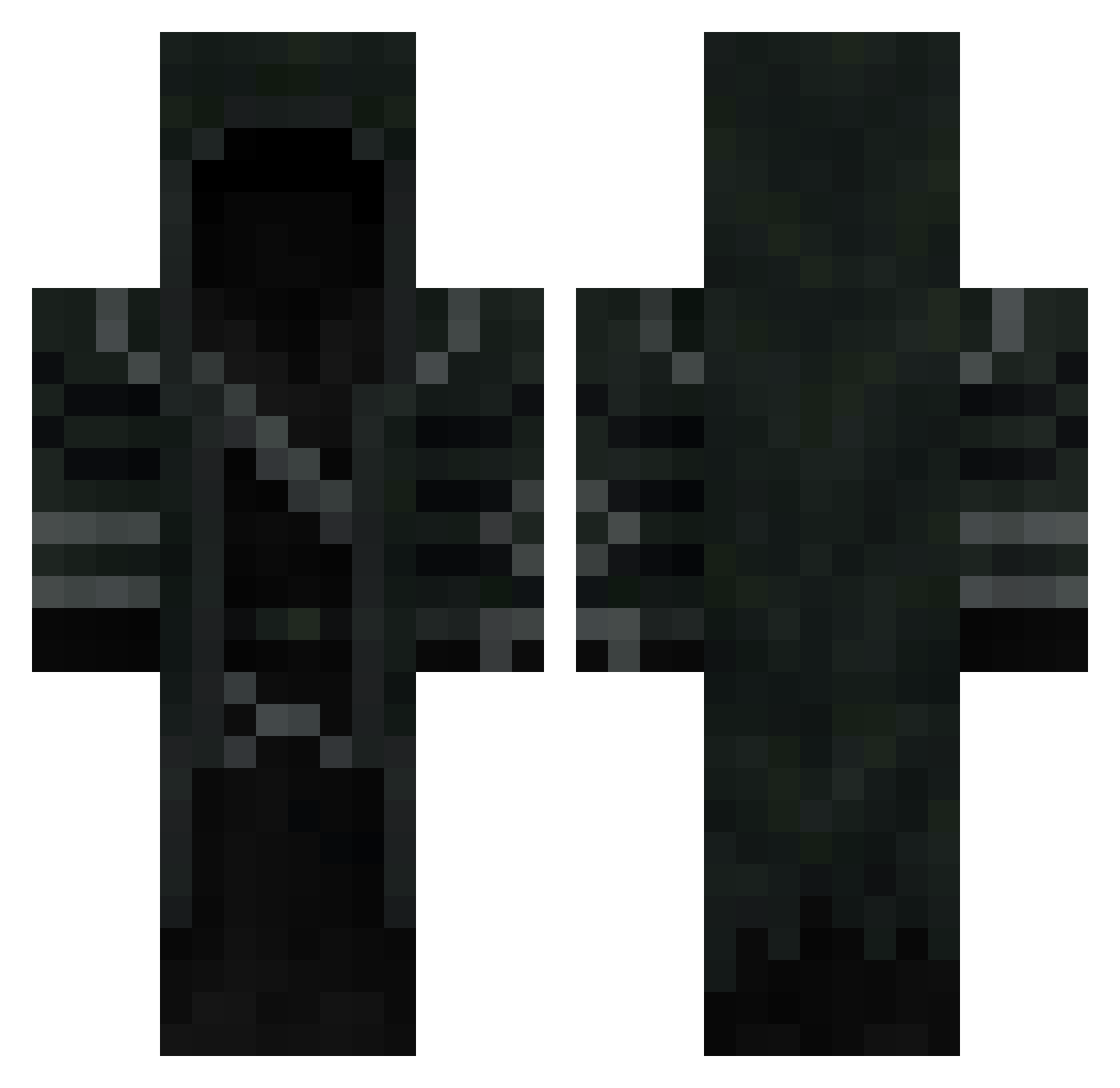 lGEO_GAMINGl Minecraft skin, front and back view