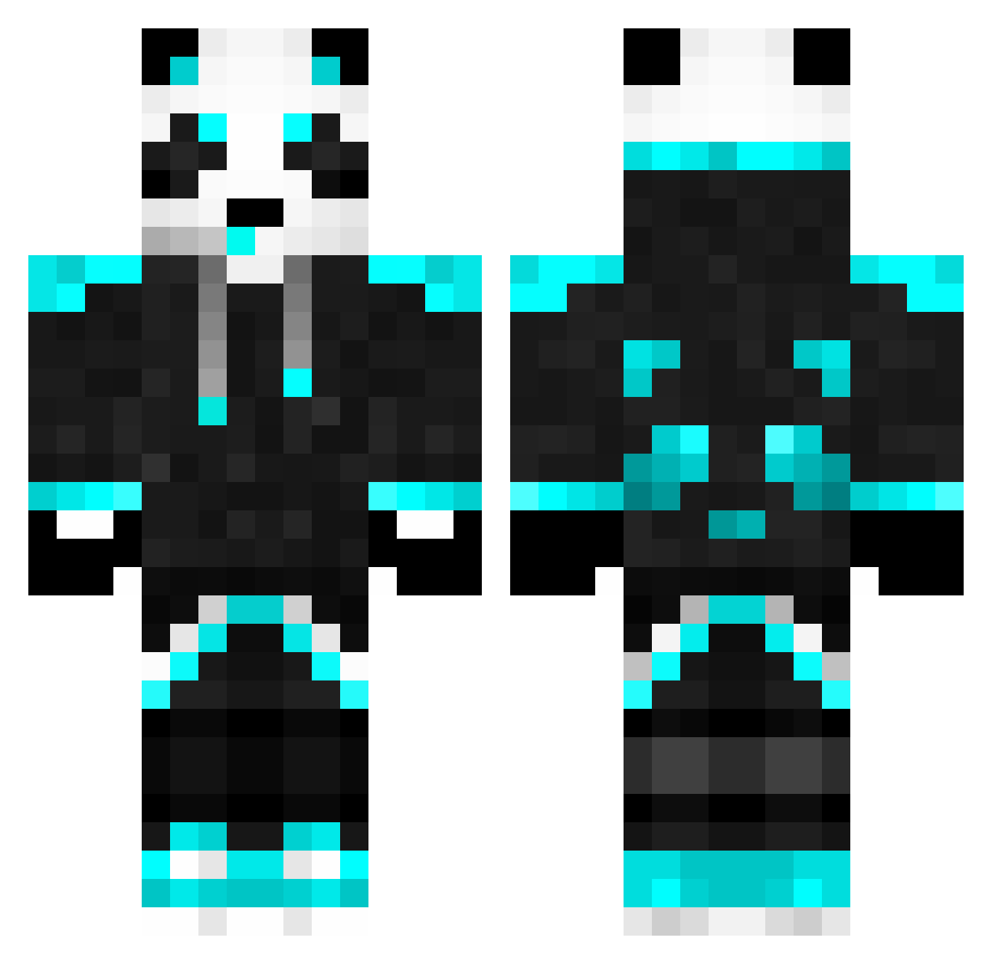joseferoz11 Minecraft skin, front and back view