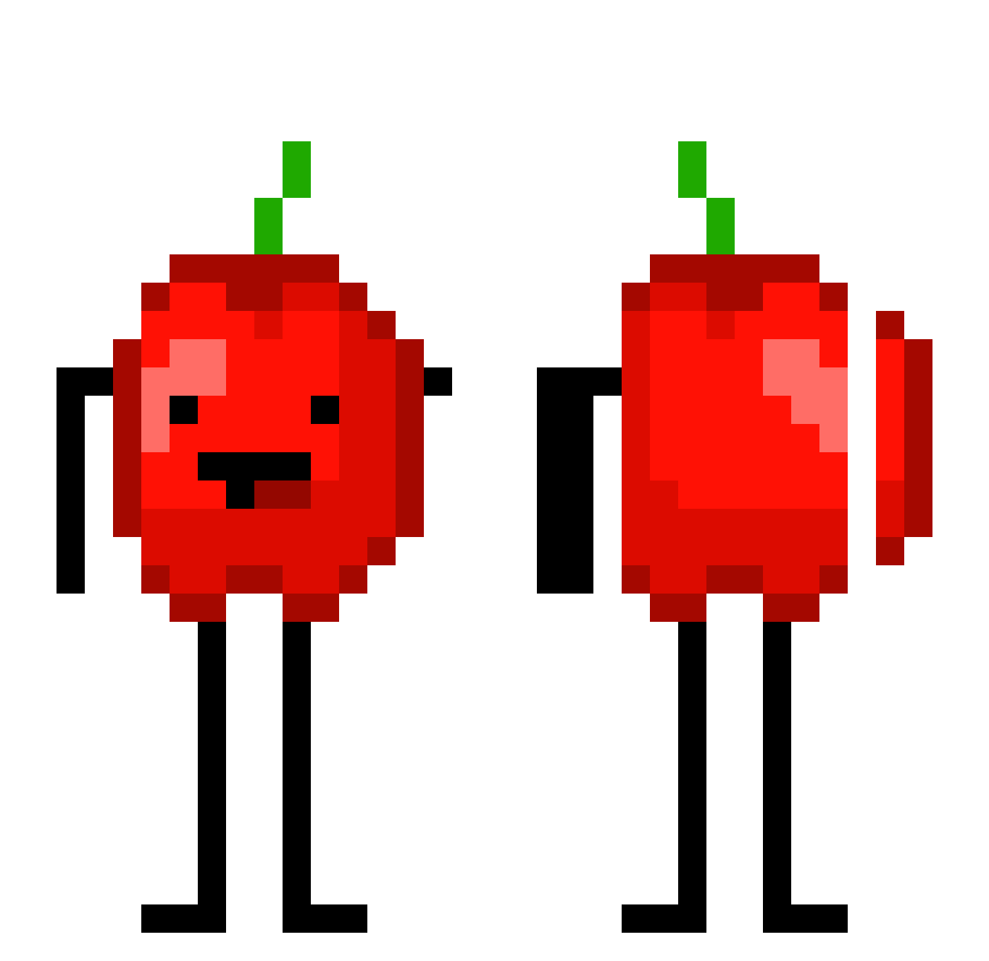isaidh1 Minecraft skin, front and back view