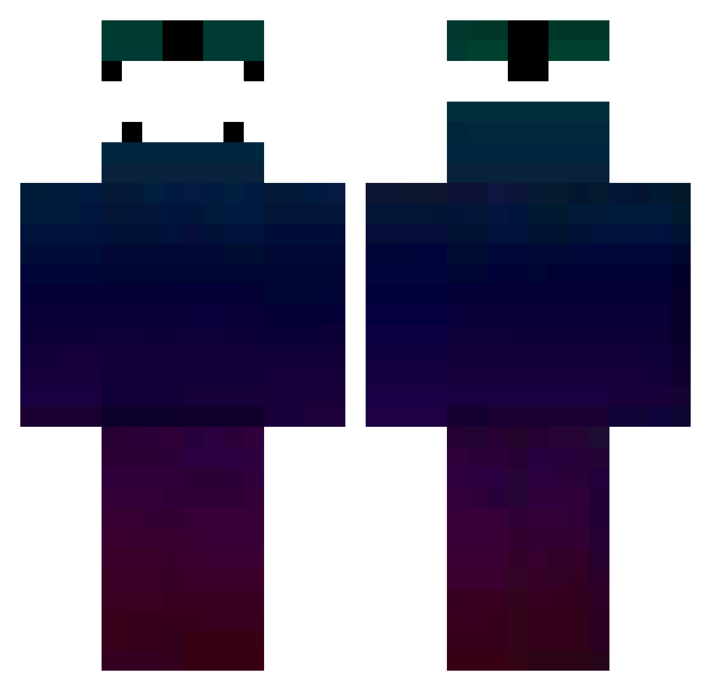 SergeantKnives Minecraft skin, front and back view