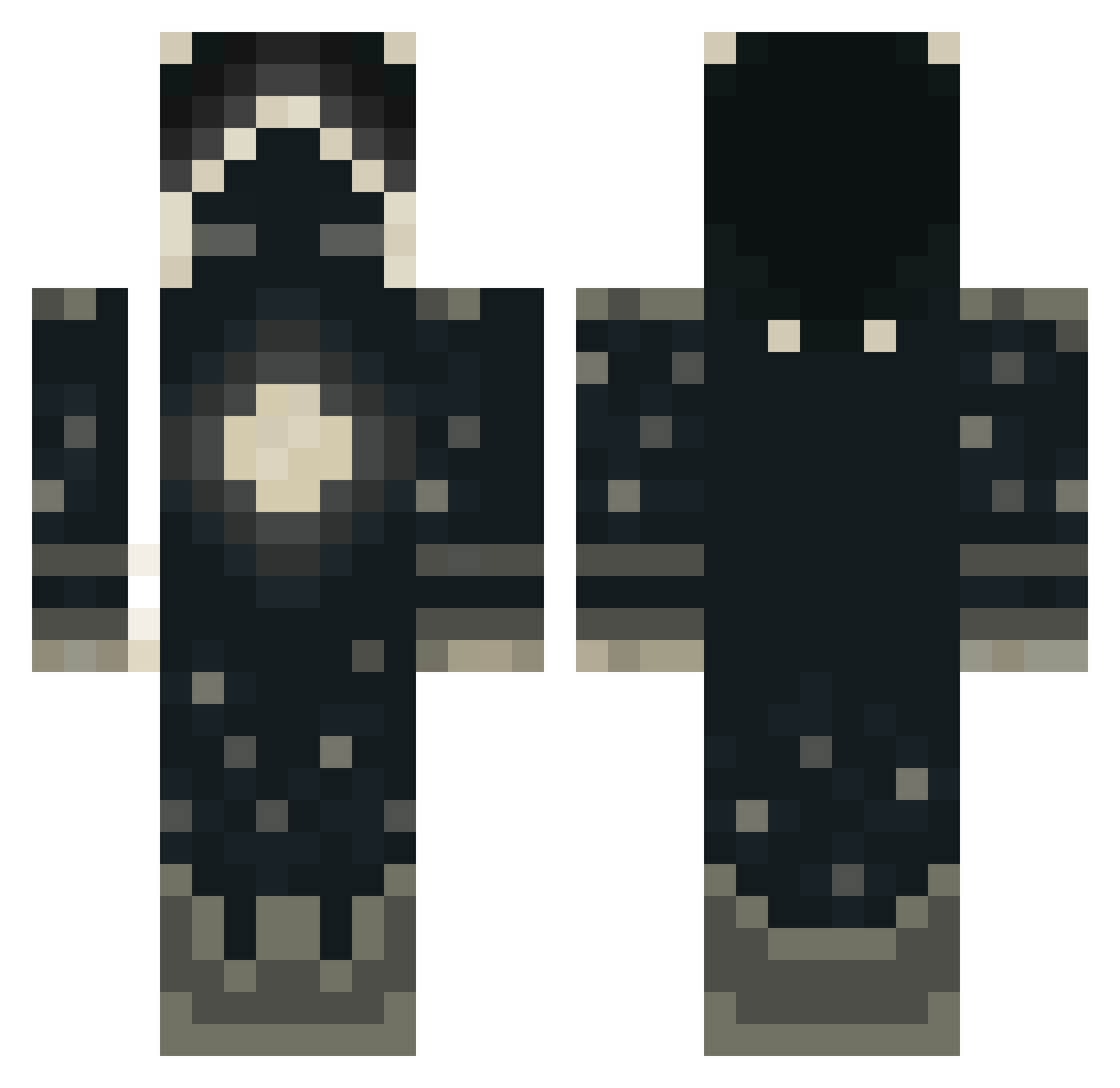 Jxmbo_ Minecraft skin, front and back view