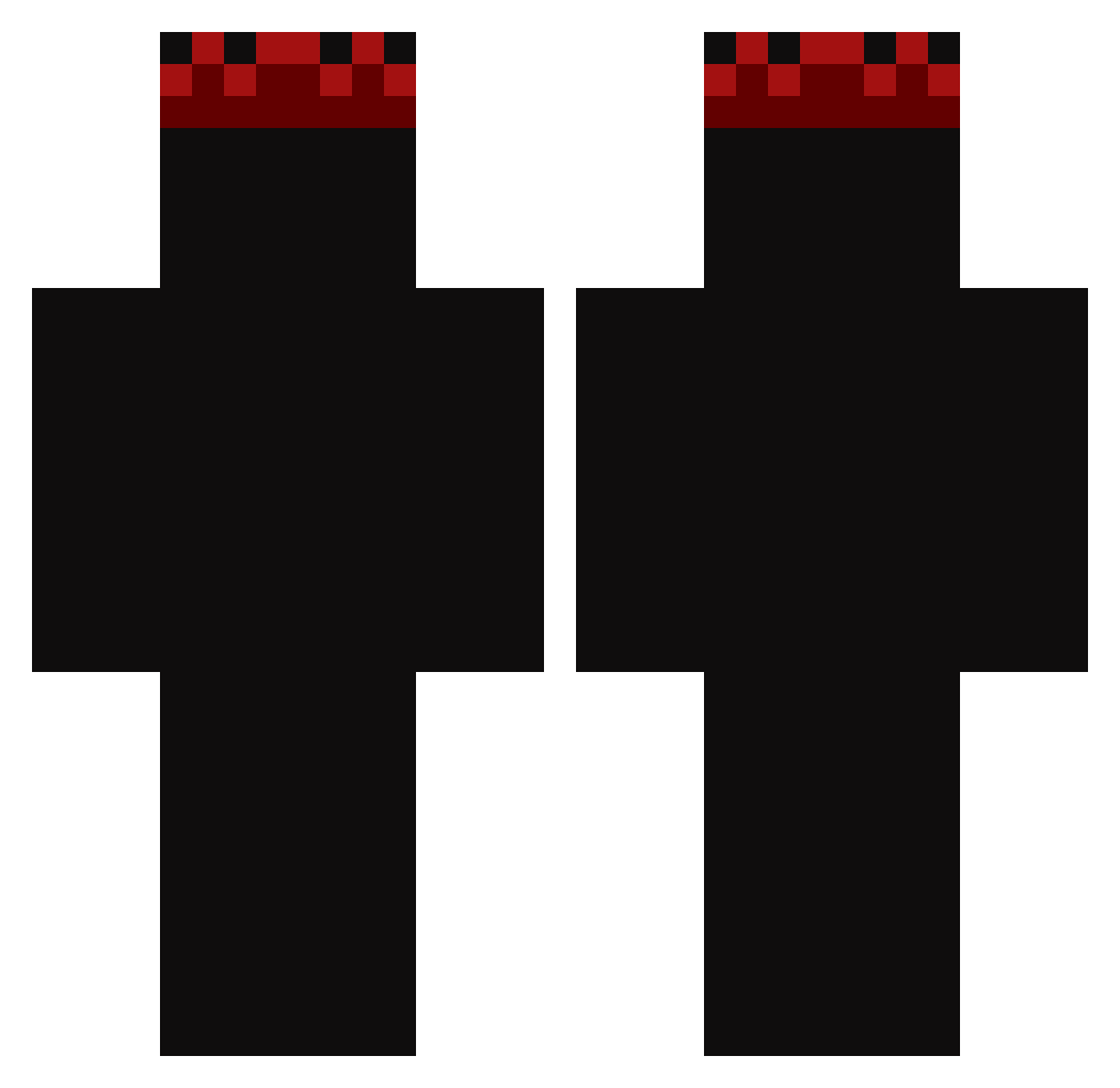 to_nie_karass Minecraft skin, front and back view