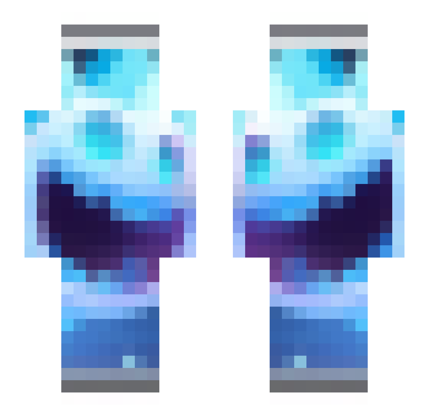 dou_ghnut Minecraft skin, front and back view
