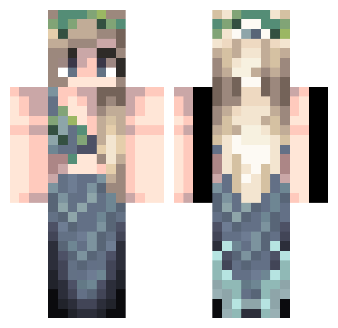ckjonathan Minecraft skin, front and back view