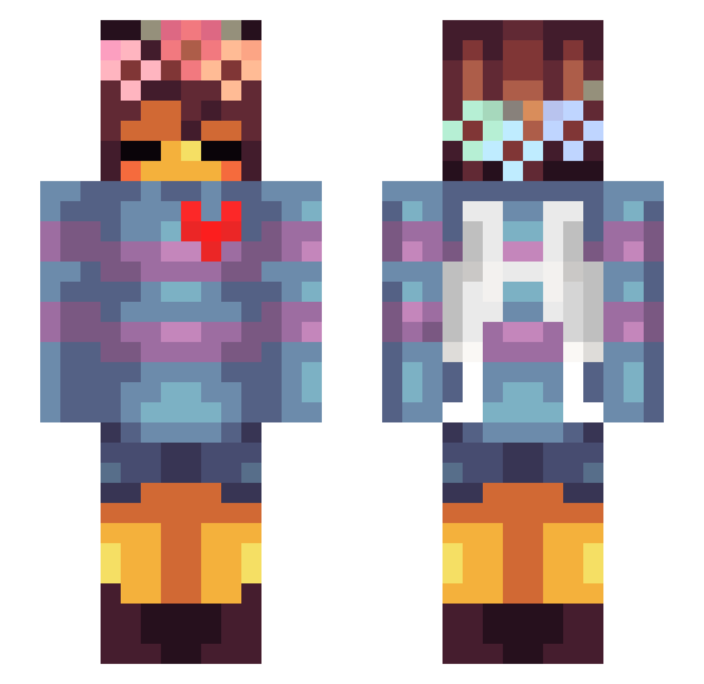 caso_perdido Minecraft skin, front and back view