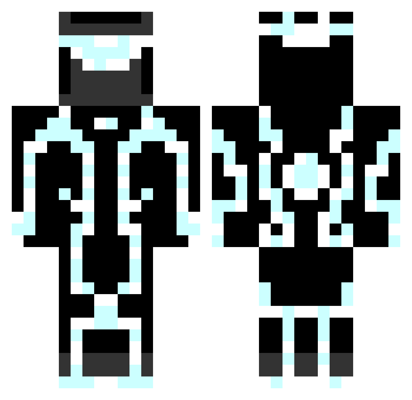 __TheDestroyer__ Minecraft skin, front and back view