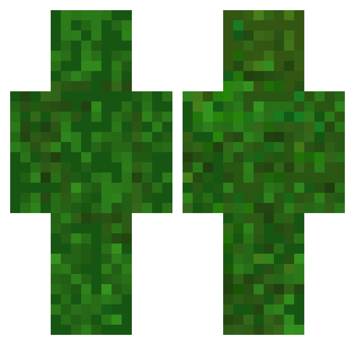 Fan_K3wcia Minecraft skin, front and back view