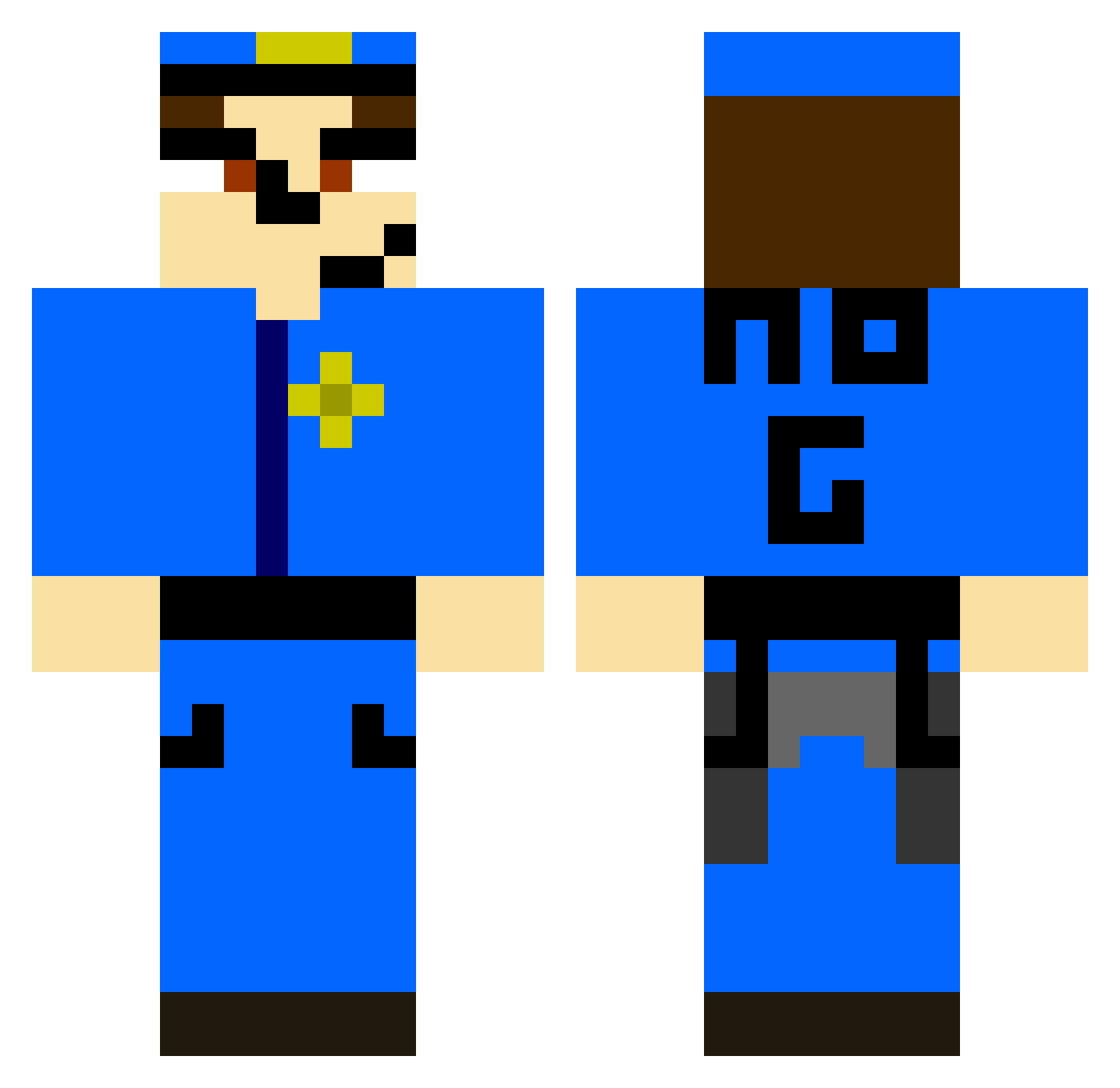Christianization - police uniform Minecraft skin