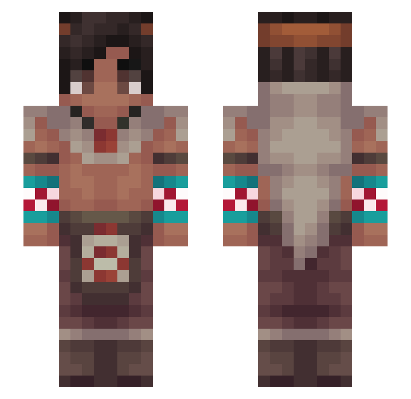 tim_2003 Minecraft skin, front and back view