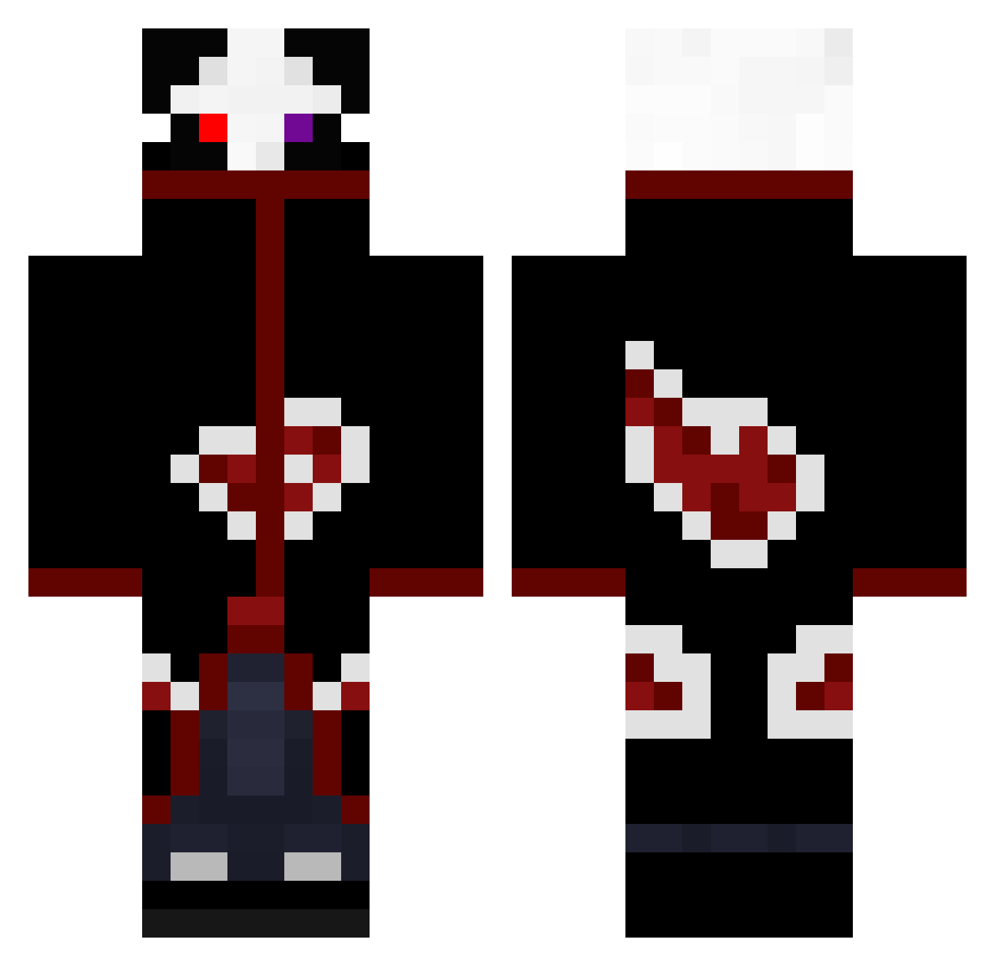 SpitFire_1081 Minecraft skin, front and back view