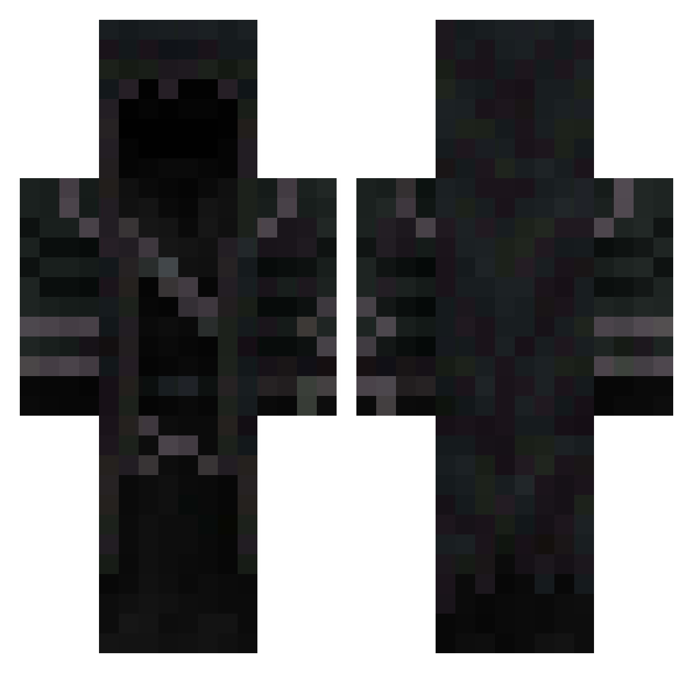 _InstallGentoo_ Minecraft skin, front and back view