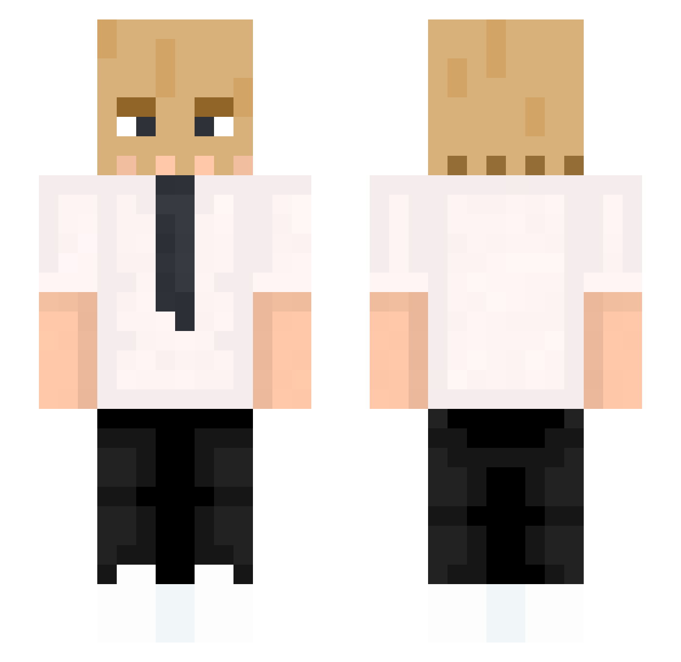 ElJoseMD Minecraft skin, front and back view